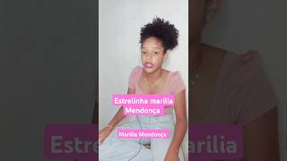 Estrelinha marilia Mendonça musica cantora cover mariliamendonça [upl. by Ellehcer]