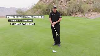 Phil Mickelson Chipping 101 [upl. by Nodyarg304]