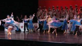 Les Choeurs de lArmée Rouge  Kalinka Russian Popular Dance  Danse Russe Folklorique  Калинка [upl. by Cherry]