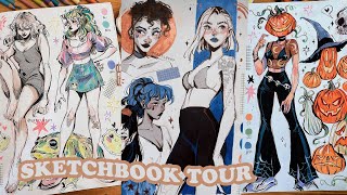 ✨🌷 Sketchbook tour 2022  ARTBOOK announcement 🌷✨ [upl. by Idnahc708]