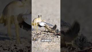 El viaje de las tortugas bebés 🐢 shortvideo viralvideo viralshorts shorts new latest [upl. by Cornelie577]