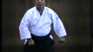 Saito Sensei demonstrates elbow breaker [upl. by Anaihs]