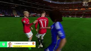 FC 24  Manchester United vs Leicester City  EFL Cup  20242025 [upl. by Leonidas]