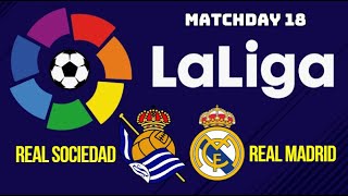 Real SociedadReal Madrid Spanish Championship La Liga eFootball 2025 Ultra Realistic Graphics [upl. by Enimzaj278]