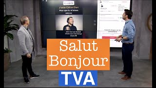 Salut Bonjour  Découverte des talents dimitateur de David Corriveau [upl. by Annovaj]