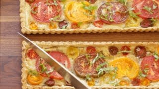 Beths Easy Tomato Tarts Inspired by the Audible App [upl. by Cooperstein991]