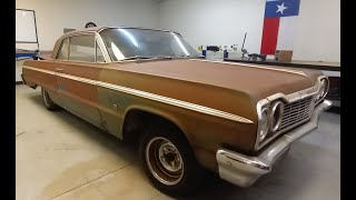 1964 Impala SS Restoration Part 1 Tear Down Access DIY Auto Restoration [upl. by Zakaria]