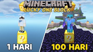 100 Hari Di Minecraft Tapi ini Lucky One Block [upl. by Bakki]