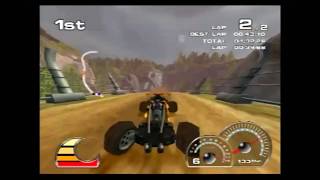 Longplay 11 PS2 Drome Racers Part 2 of 4 [upl. by Nyrhtac372]