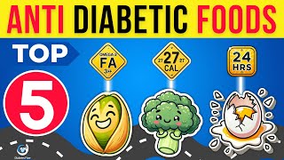 5 Best Type 2 Diabetes Food List [upl. by Meelas]