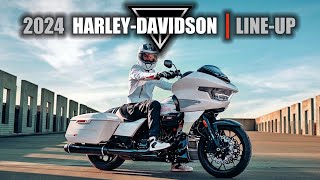 2024 HarleyDavidson Motorcycles Lineup [upl. by Cybill463]