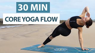 30 MIN STRONG CORE YOGA  Creative Vinyasa Flow for All Levels [upl. by Wadlinger]