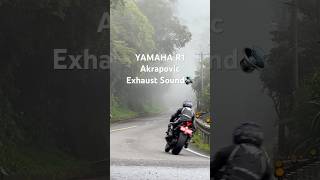 YAMAHA R1 Akrapovič exhaust sound yamaha r1 exhaust akrapovic 聲浪 [upl. by Grayson632]