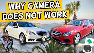 WHY CAMERA DOES NOT WORK MERCEDES W212 E CLASS E350 E400 E250 E200 E220 E250 CDI BLUETEC [upl. by Abba684]