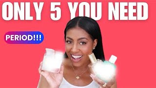 THE ONLY 5 FRAGRANCES YOU NEED  BEST PERFUMES FOR WOMEN [upl. by Yenoh70]