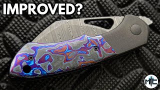 AMAZING IMPROVEMENTS  Olamic Cutlery Whippersnapper Gen 2 Folding Knife  Overview and Review [upl. by Elem453]