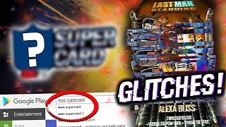 NEW SUPERCARD GAME Glitches Everywhere  WWE SuperCard S6 [upl. by Nnyllatsyrc]