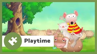 Toopy and Binoo App  Gameplay  In the meadows with Mister Sheep [upl. by Mchale]