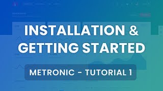 Below v70 Installation amp Getting Started Tutorial 1  Metronic Admin Theme [upl. by Haelak]