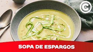 Como fazer uma simples e nutritiva Sopa de Espargos [upl. by Nuahsor]