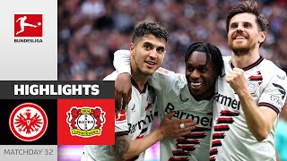 Leverkusen Dont Stop  Eintracht Frankfurt  Bayer 04 Leverkusen 15  MD 32 – Bundesliga 202324 [upl. by Enilec]