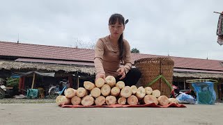 An unexpected day while digging bamboo shoots in the forest  triệu muội muội [upl. by Anotyad]