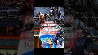 Kratos Vs rimuru  sugestão de KakarotEdits956 shorts anime edit kratos rimuru viralvideos [upl. by Eneleh]