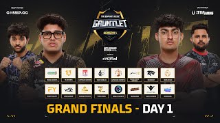 TEC GAUNTLET SEASON 1  BGMI  GRAND FINALS DAY 1 GodLikeEsportss CarnivalGamingg OrangutanTV [upl. by Redd142]