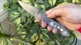 Scott Cook NonTypical Lochsa Custom Knife From R1MarketPlace [upl. by Gildea]