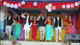 Lahana Le Jurayo ki  लहनाले जुरायो कि  Parents day 2079  cover video song class 9 [upl. by Sheley]