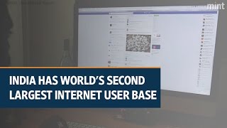 India has worlds 2nd largest internet user base [upl. by Held695]