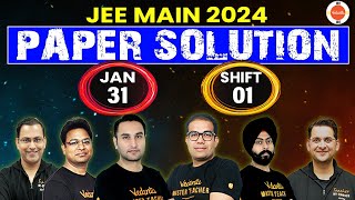 JEE Mains 2024  Paper Solution  31st Jan Shift 1  JEEVedantu [upl. by Indira]