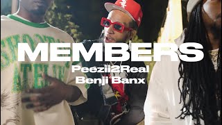 Peezii2Real Benji Banx LaTre  Members Official Video [upl. by Vatsug989]