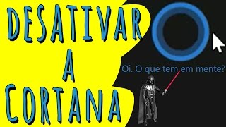 Deixe o Windows 10 mais rápido desativando a Cortana [upl. by Hammerskjold]