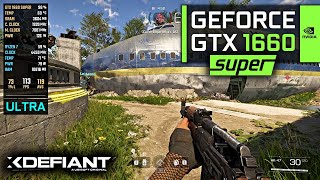 GTX 1660 SUPER  XDefiant Low to Ultra 1080p Performance Test [upl. by Norrad]