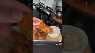 Honey Cajun Football Sunday Wings Want some fyp shorts football food explore recipe dinner [upl. by Gnart201]