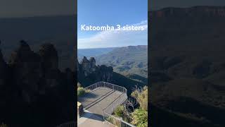 Katoomba 3 sisters bluemountainsaustralia landscapes likeandsubscribe [upl. by Wolfie155]