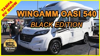 Wingamm Oasi 540 Black Edition Tour  Tampa Florida RV Super Show  Wingamm RV [upl. by Claudetta]