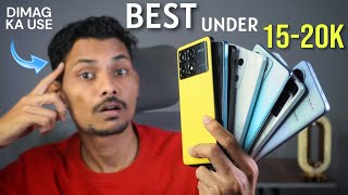 Top 5 Best Phone Under 1500020000  Best Gaming Phone Under 20000🔥February 2024 [upl. by Gregg767]