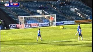 Gillingham vs Crewe Alexandra  League One 201314 [upl. by Anali]