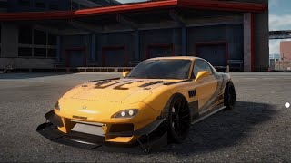 MAZDA RX7 550HP DRIVING AS FAST AS POSSIBLE [upl. by Enymzaj]