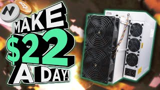 New Mining Rig Earns 22 A DAY Bitmain Antminer K7 [upl. by Valley]