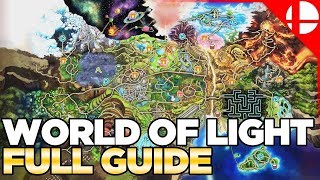 World of Light Character Locations amp Guide  Smash Ultimate [upl. by Sugna]