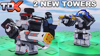 Roblox Tower Defense X Gameplay 1 ft Atrazine [upl. by Chaunce]