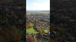 English Town Chipping Campden dronevideo travel djimini4pro England drone Autumn dji [upl. by Gilliam195]