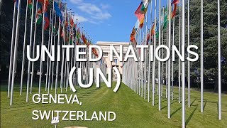 United Nations UN office Geneva Switzerland 🇨🇭 [upl. by Kcaz]