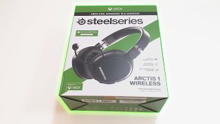 SteelSeries Arctis 1 Wireless for Xbox Xbox Series X Unboxing amp Review [upl. by Alpheus]