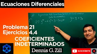 Ejercicios 23 Problema 1 Dennis G ZILL Método para Ecuaciones Lineales [upl. by Swart]