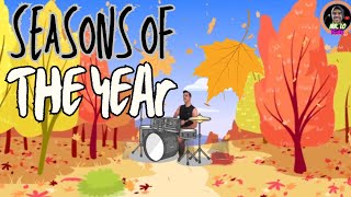 Seasons of the YEAR song  Estações do Ano em inglês [upl. by Dunn]