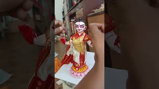 saraswati clayidol art clay idol art viral murti song music murtiartist clayart [upl. by Akenit53]